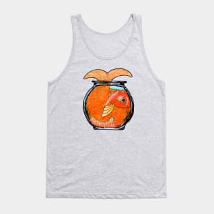 Big Fish, Small Bowl Tank Top